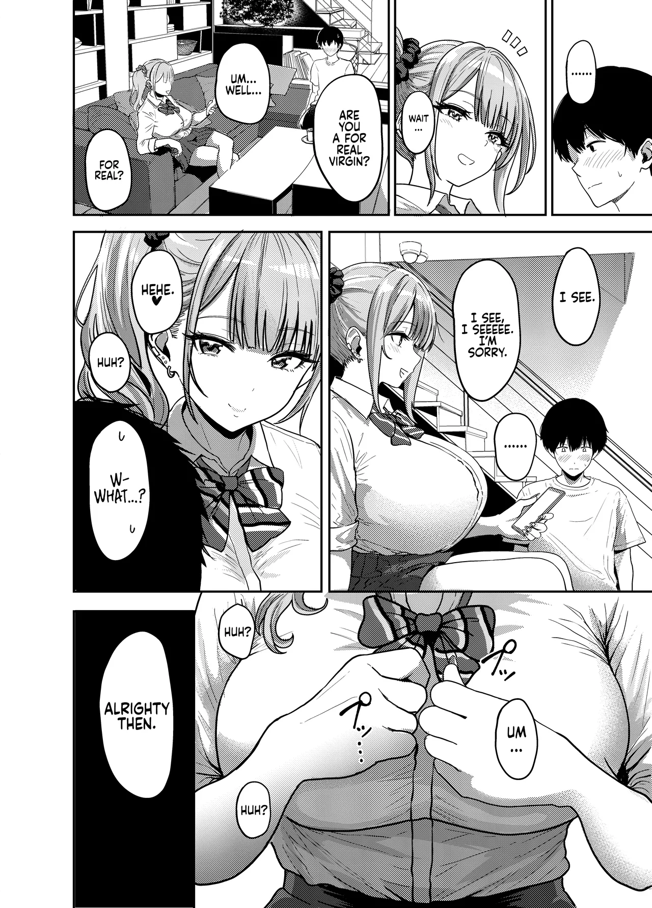 Hentai Manga Comic-Having Tons of Bareback Sex with Gyarus #1-Read-19